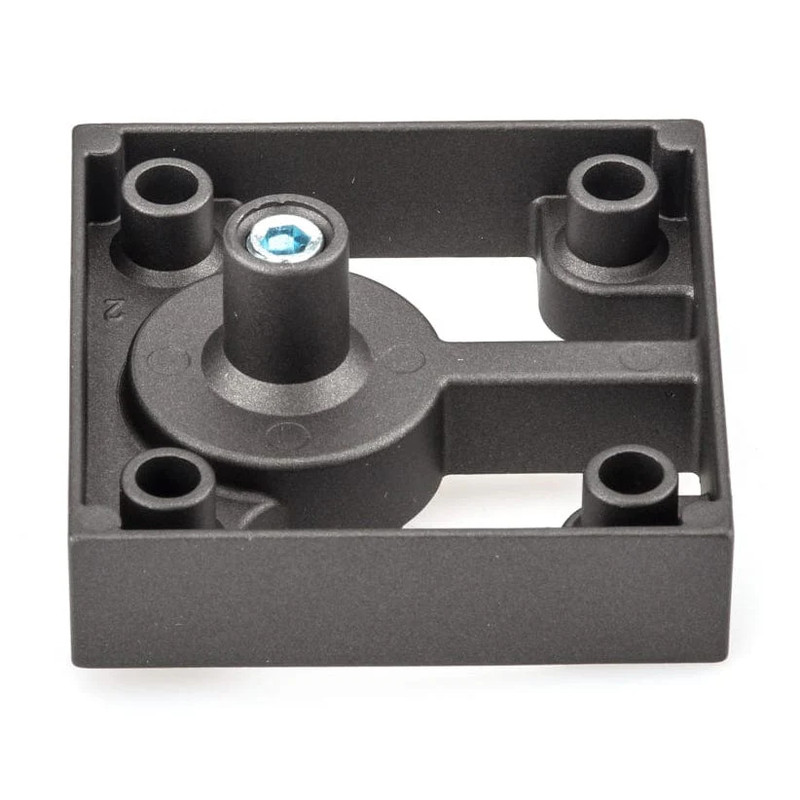 5/8" (16 mm) Adjustable Contemporary Furniture Leg Dark Brown
